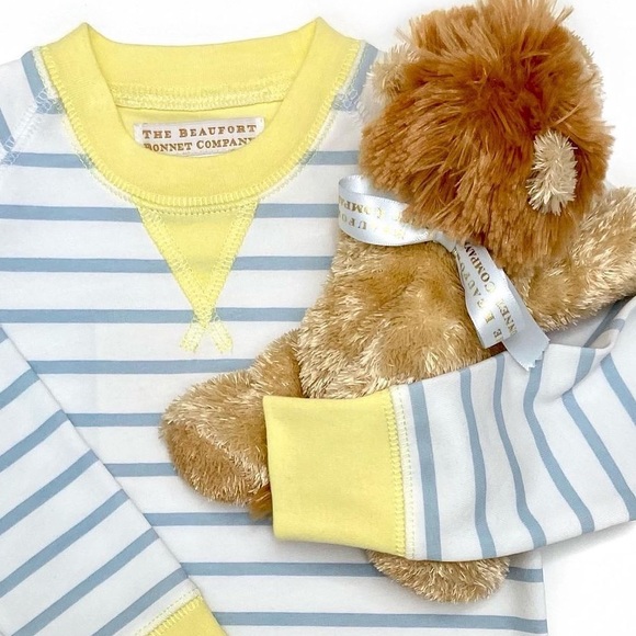 The Beaufort Bonnet Company Cassidy Crewneck Striped Top - Picture 3 of 8